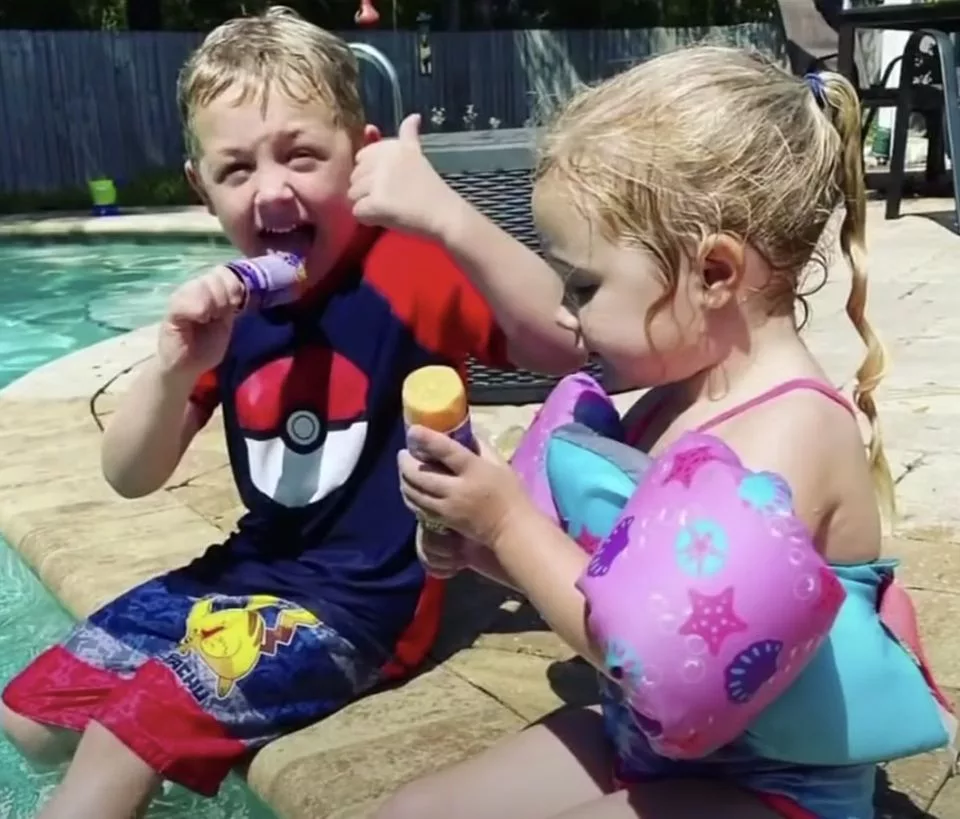 7-year-old swims for an hour to get help for dad and sister stranded in river