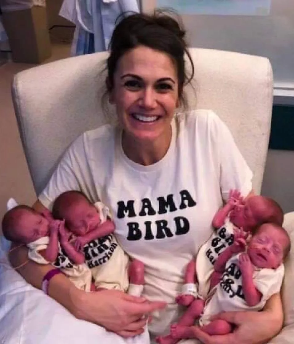 Mom delivers identical quadruplets during pandemic – and they’re beautiful