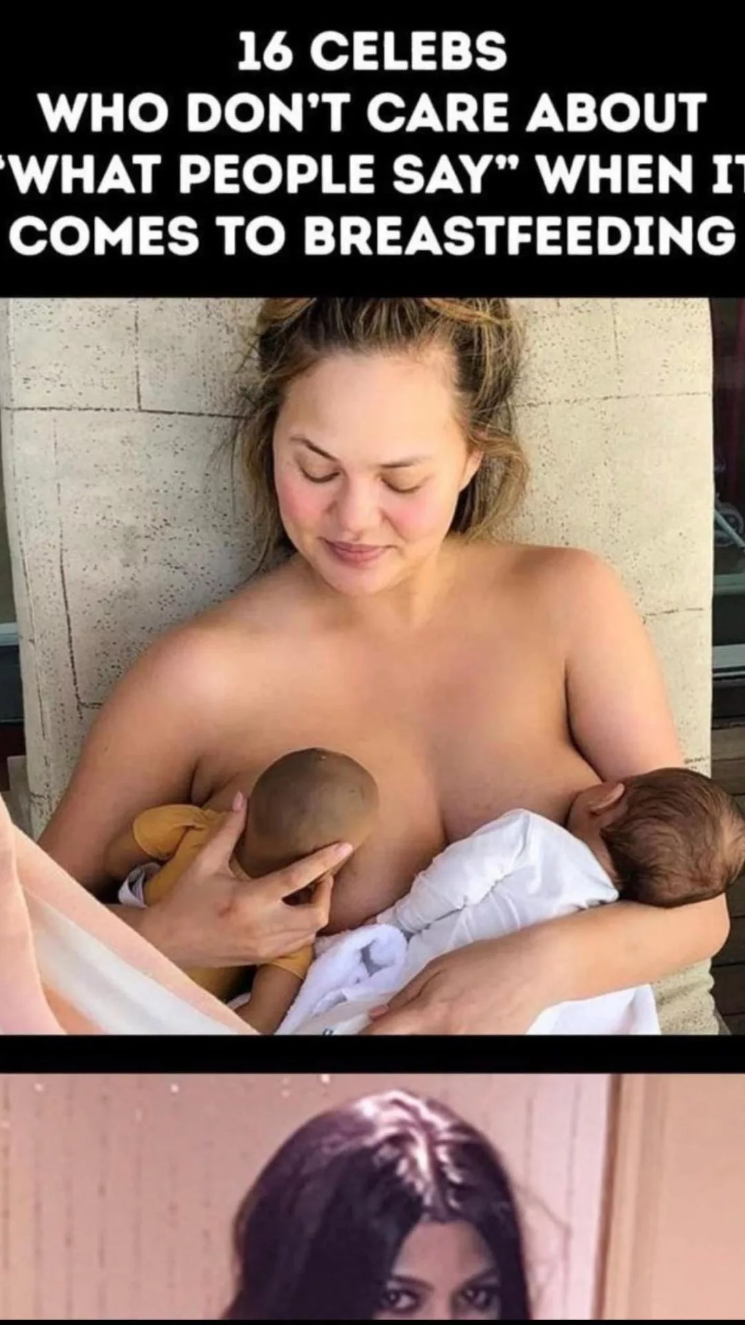 16 Celebs Breastfeeding in Public With Pride