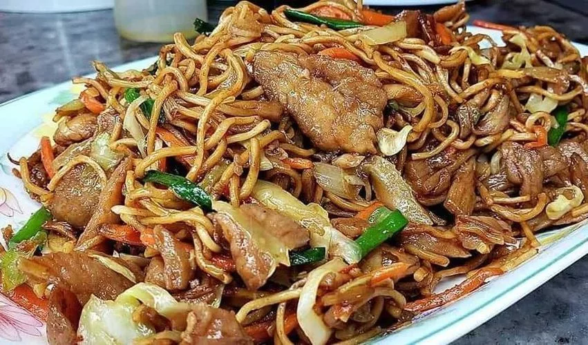 Chicken Chow Mein with the Best Chow Mein Sauce