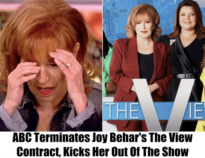 Breaking: ABC Terminates Joy Behar’s The View Contract, Kicks Her Out Of The Show