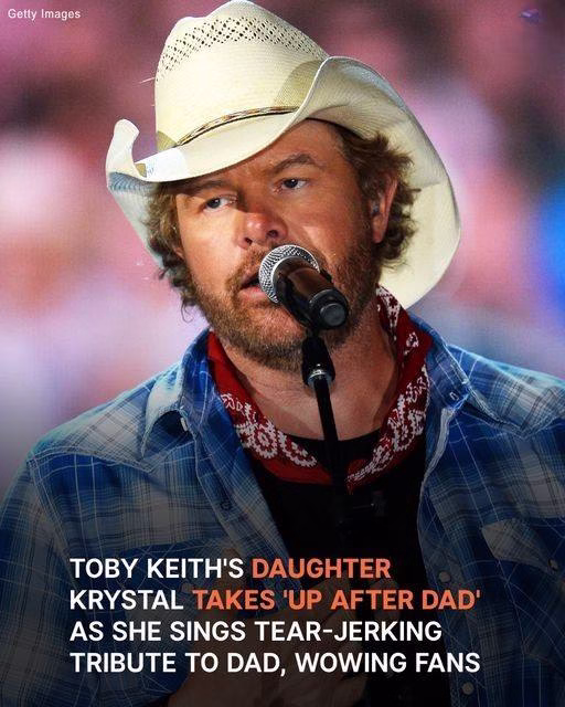 A Heartfelt Farewell: Toby Keithโs Daughter Honors Father with Emotional Performance at Tribute Concert