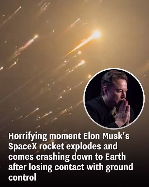 Elon Musk’s SpaceX rocket lost contact with ground control
