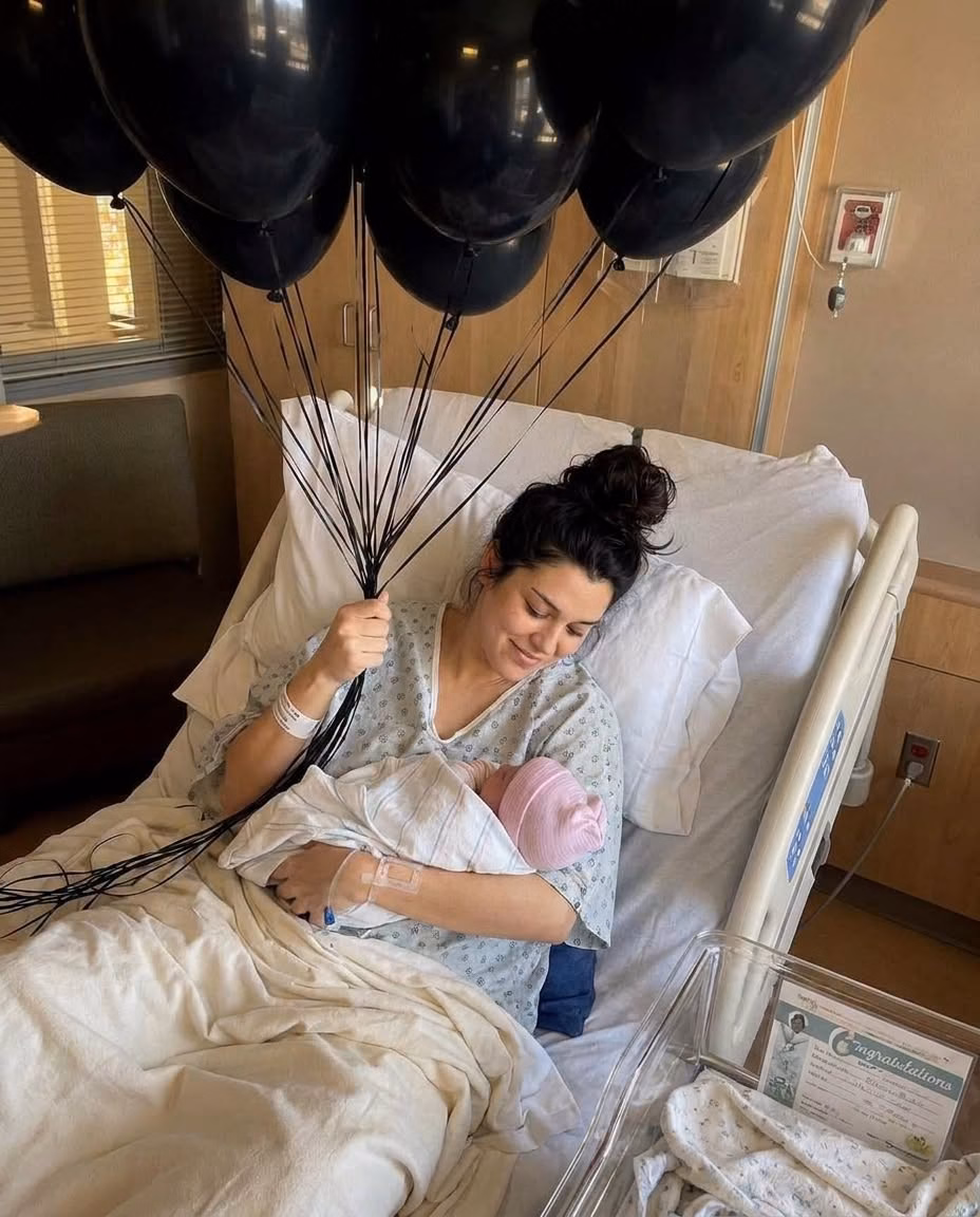 Someone Sent Me Black Balloons After I Gave Birth—Then I Opened the Box and Recognized My Husband’s Handwriting